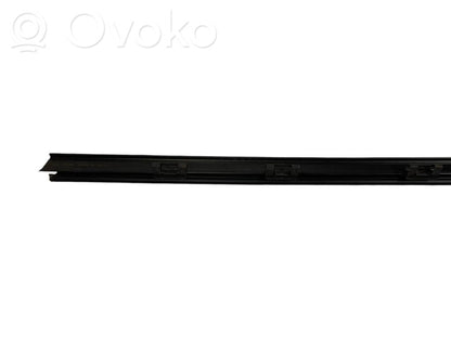 Front door glass trim