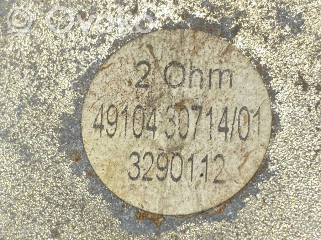 Speaker(s) in the rear door