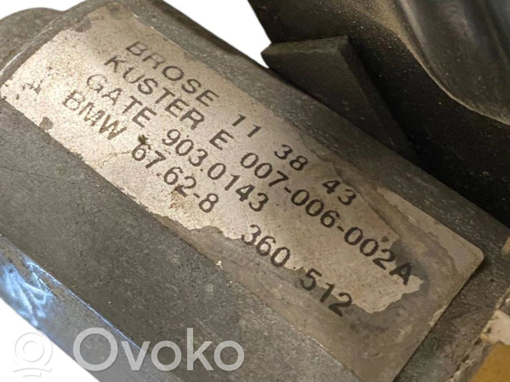 Priekšpusē elektriskā loga pacelšanas mehānisma komplekts