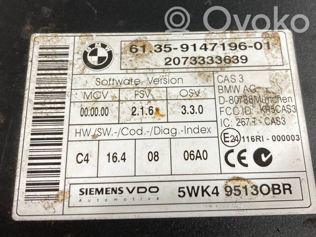 Aizdedzes ECU komplekts