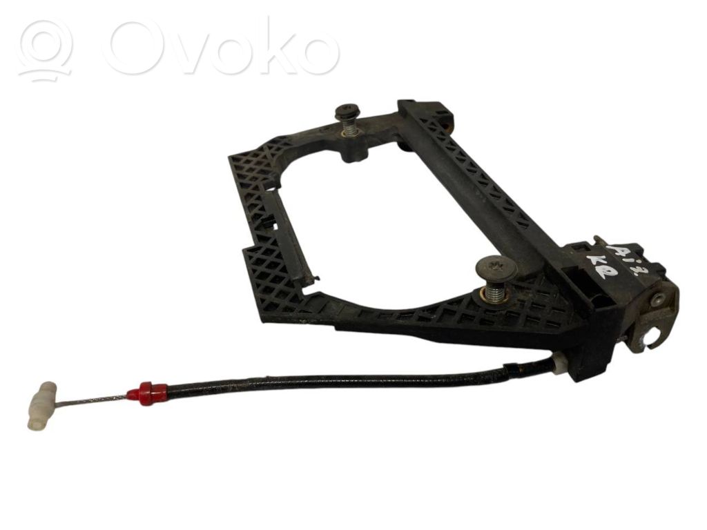 Holder/bracket for external opening handle at the back