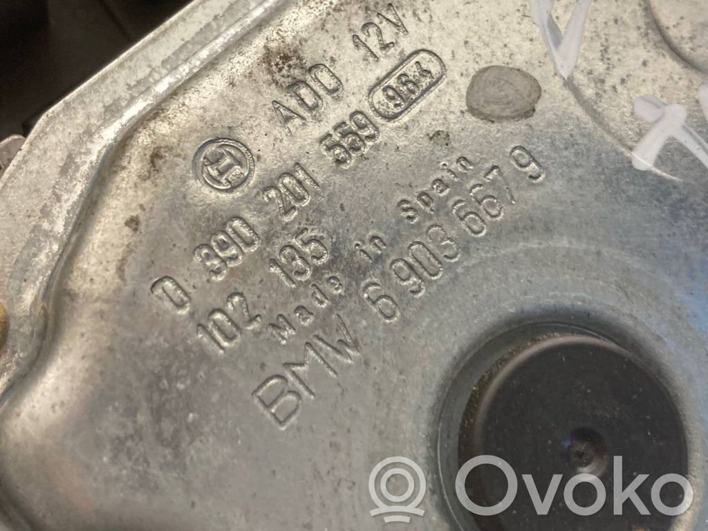 Rear window wiper motor