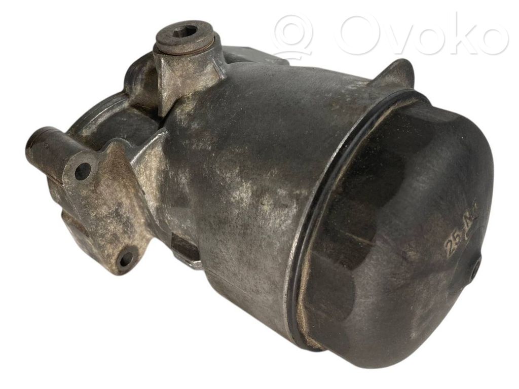 Oil filter holder/cooler