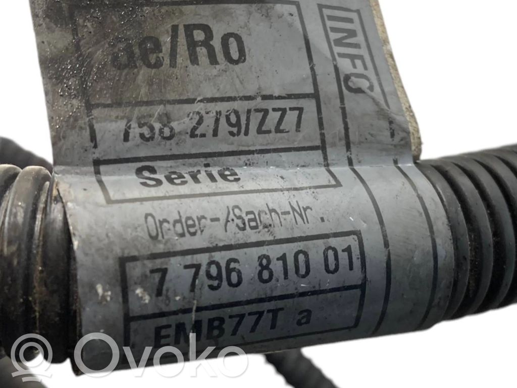 Dzinēja vadu instalācija