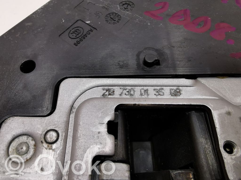 Lock at the back
