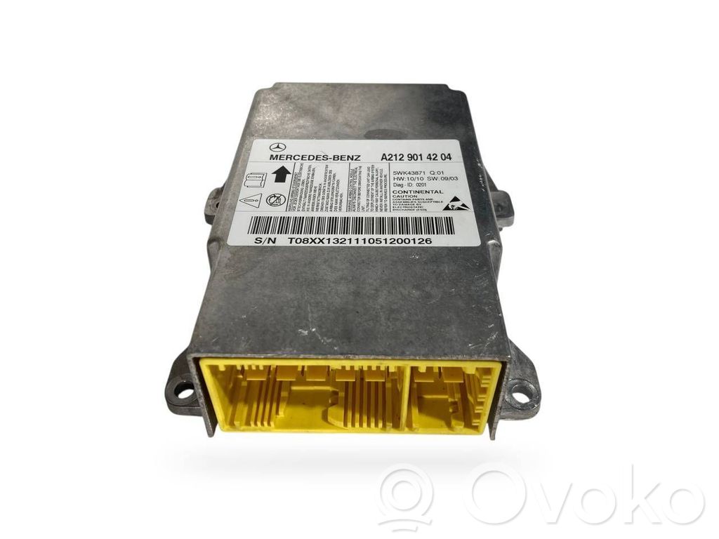 Gaisa spilvenu vadības bloks