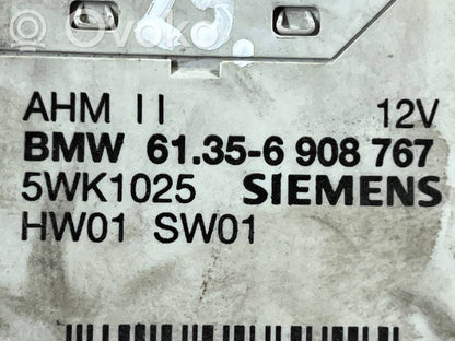 Trailer hitch control unit