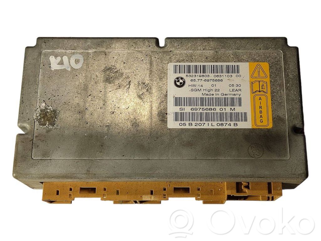 Блок управления подушками безопасности