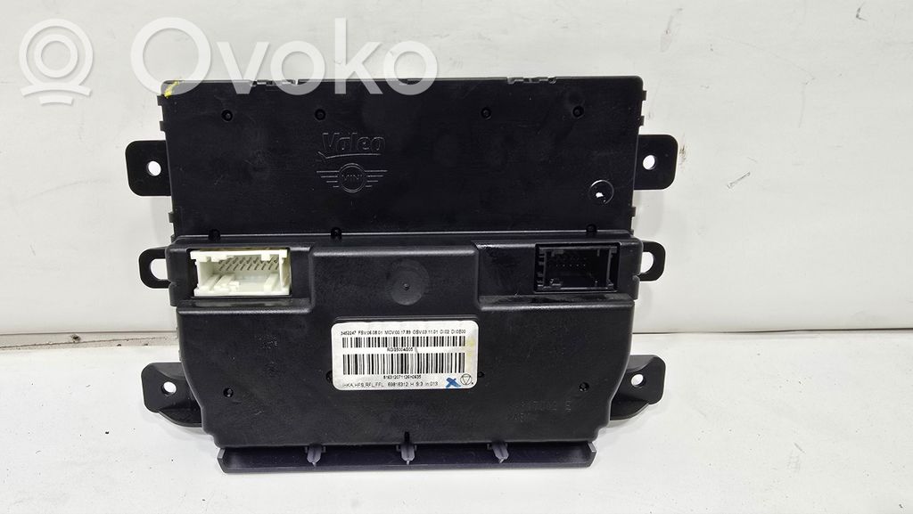 Gaisa kondicioniera / klimata kontroles / salona apsildes vadības bloks (salonā)