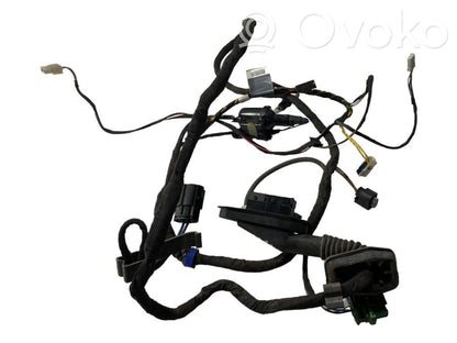 Aizmugurējo durvju vadu instalācija