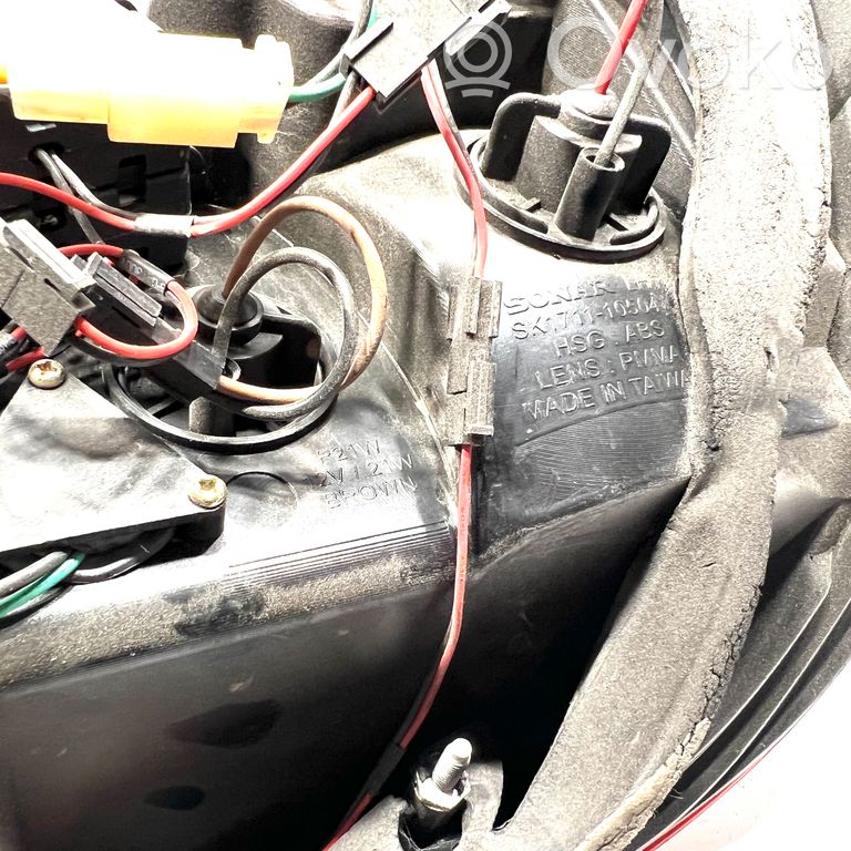 Taillight in the body