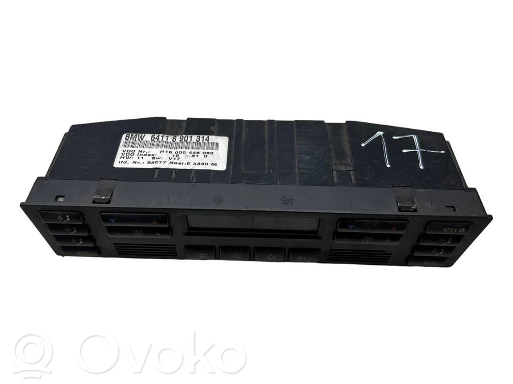 Air conditioning / climate control / interior heating control unit (in the passenger compartment)