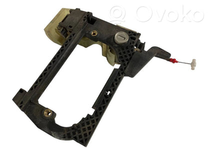 Holder/bracket for external opening handle at the front