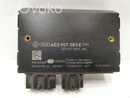 Блок управления сцепным устройством прицепа