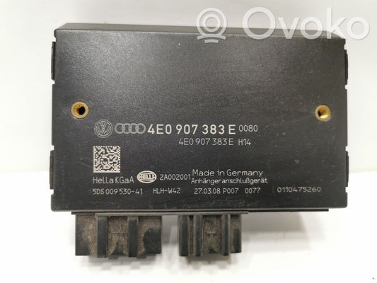 Piekabes āķa vadības bloks