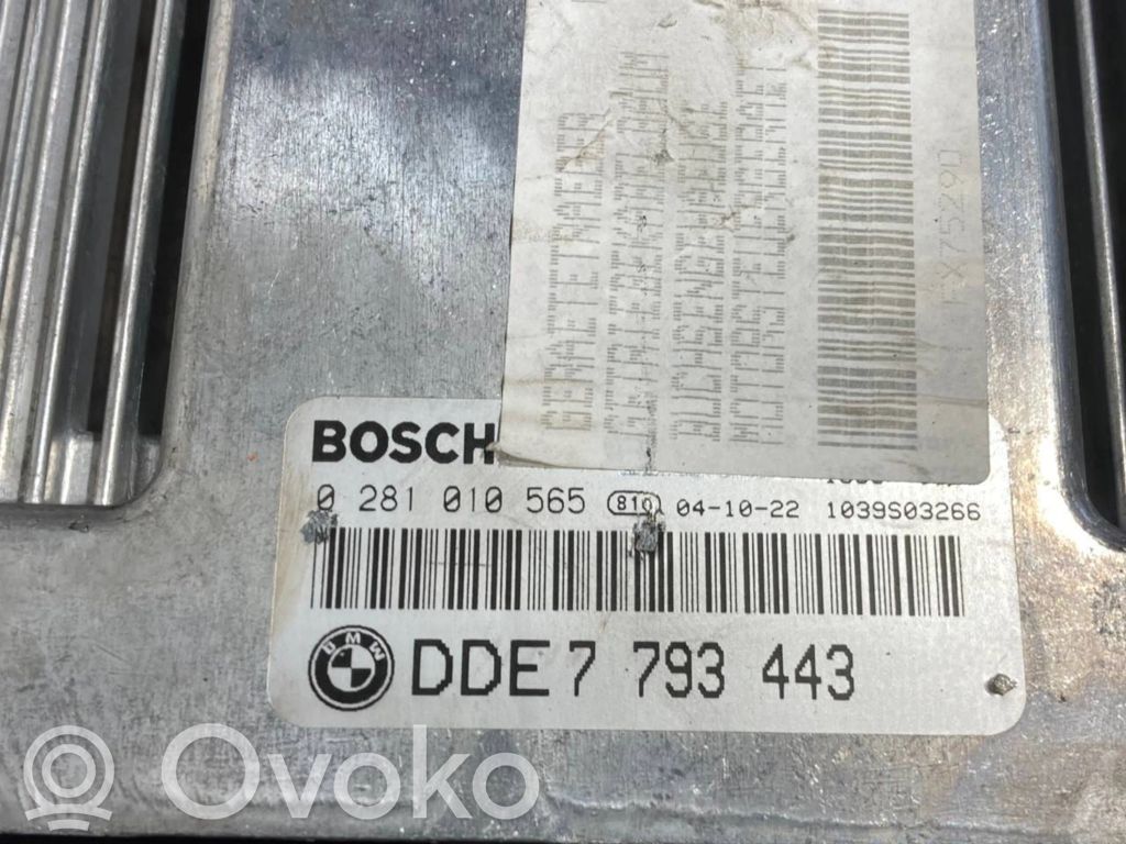 Aizdedzes ECU komplekts