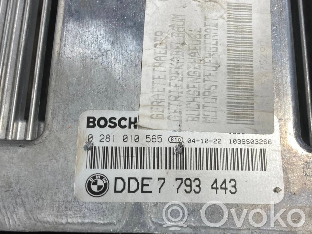 Aizdedzes ECU komplekts