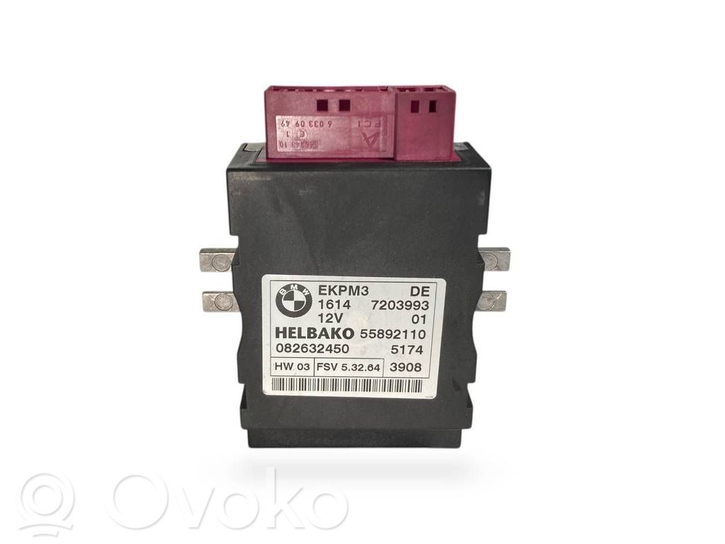 Fuel pump control unit