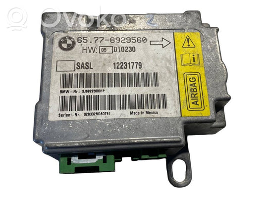 Gaisa spilvenu vadības bloks