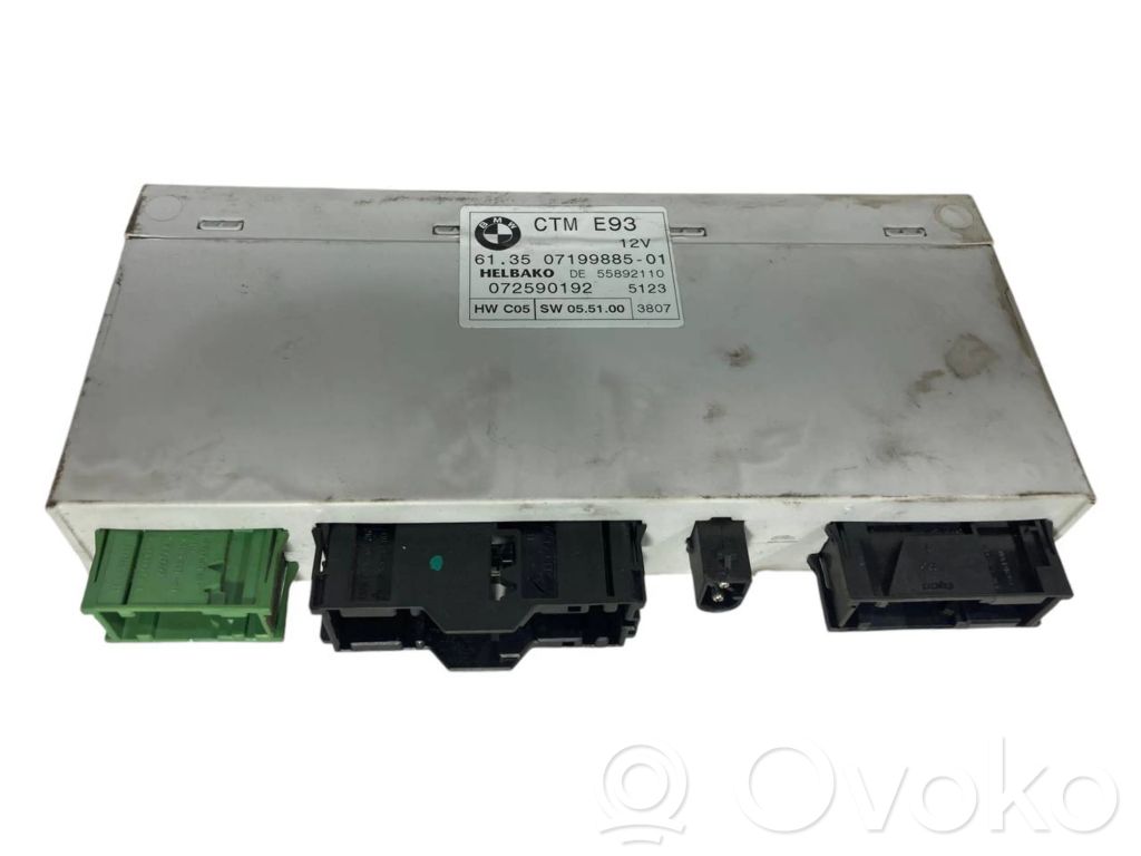 Sunroof control unit