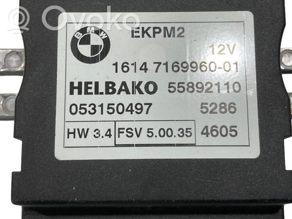 Fuel pump control unit