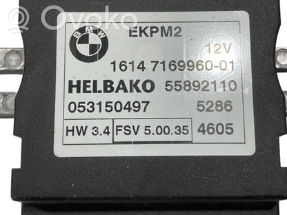 Fuel pump control unit