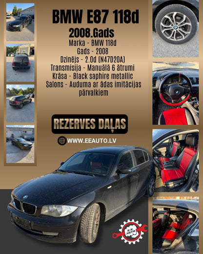 BMW 118d E87 2008 – Spare Parts