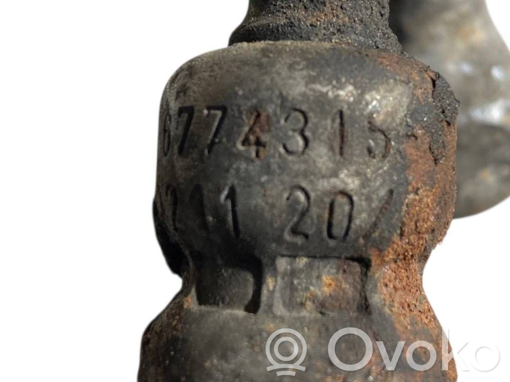 Stūres pastiprinātāja šļūtene (-es) / caurulīte (-es)