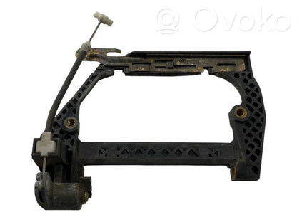 Holder/bracket for external opening handle at the back