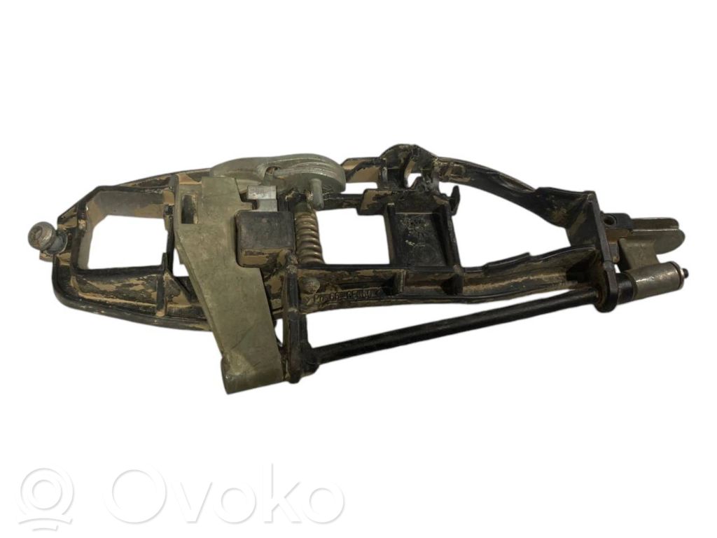 Holder/bracket for external opening handle at the back