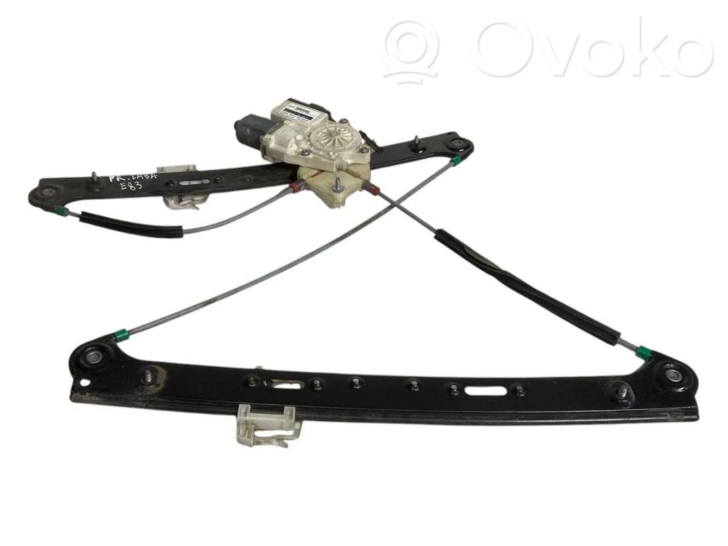 Front electric window lifter assembly