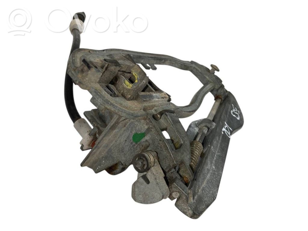 Holder/bracket for external opening handle at the back