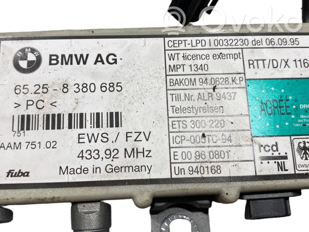 Antenas vadības bloks