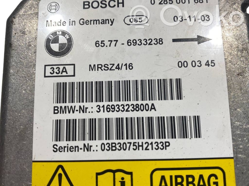 Airbag control unit