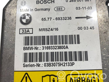 Gaisa spilvenu vadības bloks