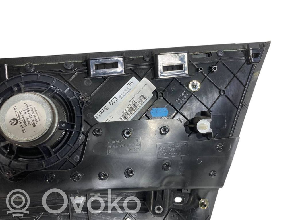 Apšuvums aizmugurējām durvīm