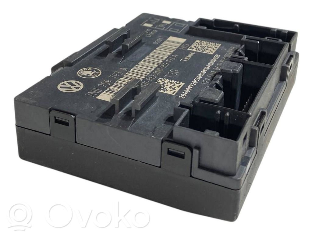 Durvju vadības bloks