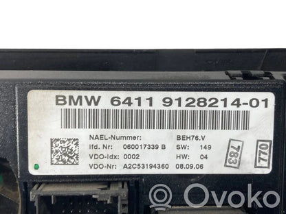 Gaisa kondicioniera / klimata kontroles / salona apsildes vadības bloks (salonā)