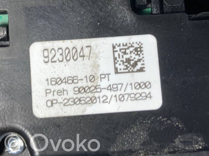 Gaisa kondicioniera / klimata kontroles / salona apsildes vadības bloks (salonā)