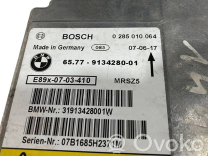 Gaisa spilvenu vadības bloks