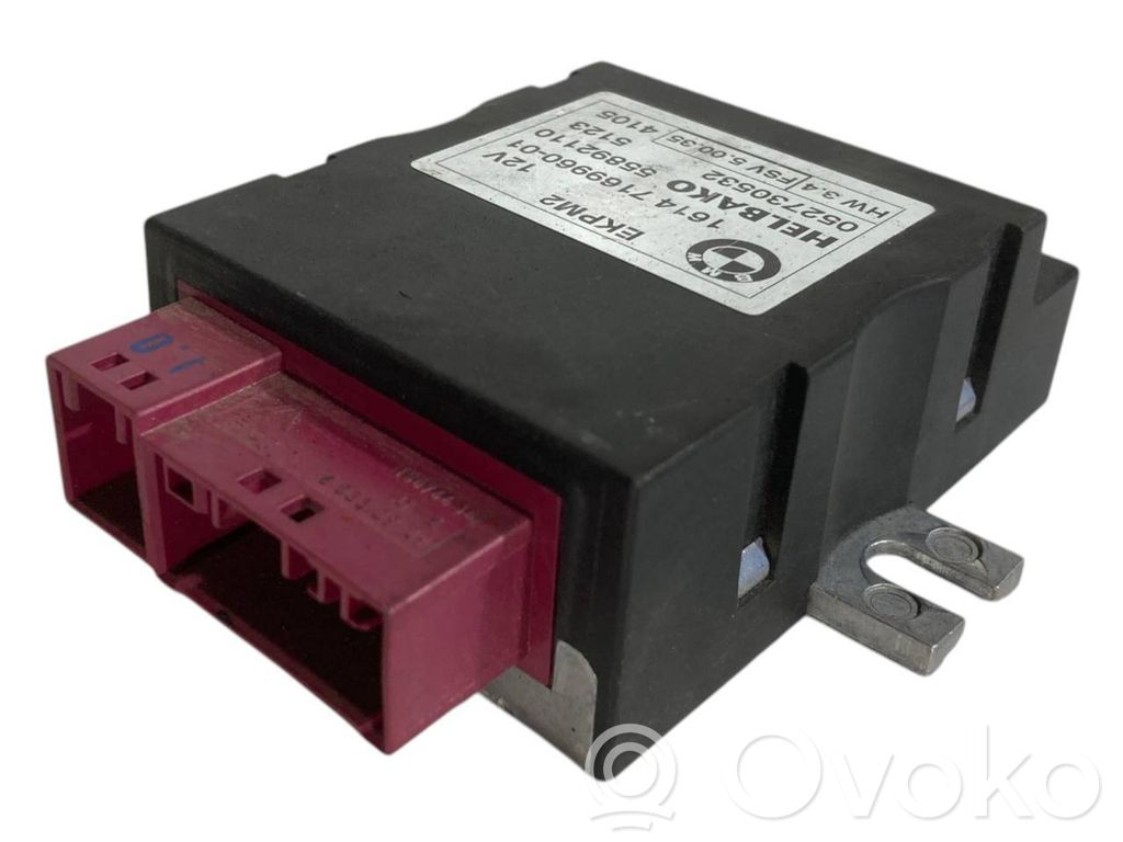 Fuel pump control unit