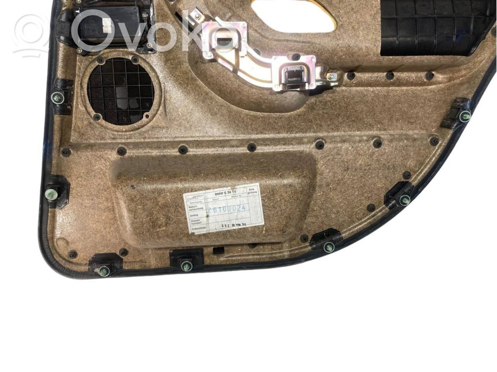 Apšuvums aizmugurējām durvīm