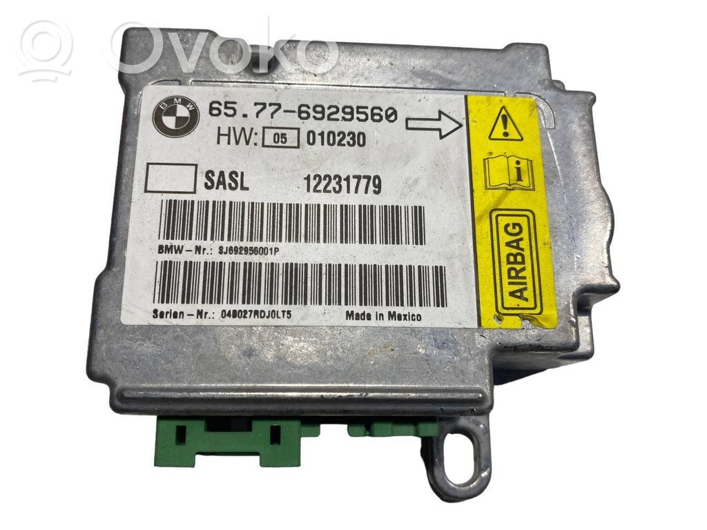 Блок управления подушками безопасности