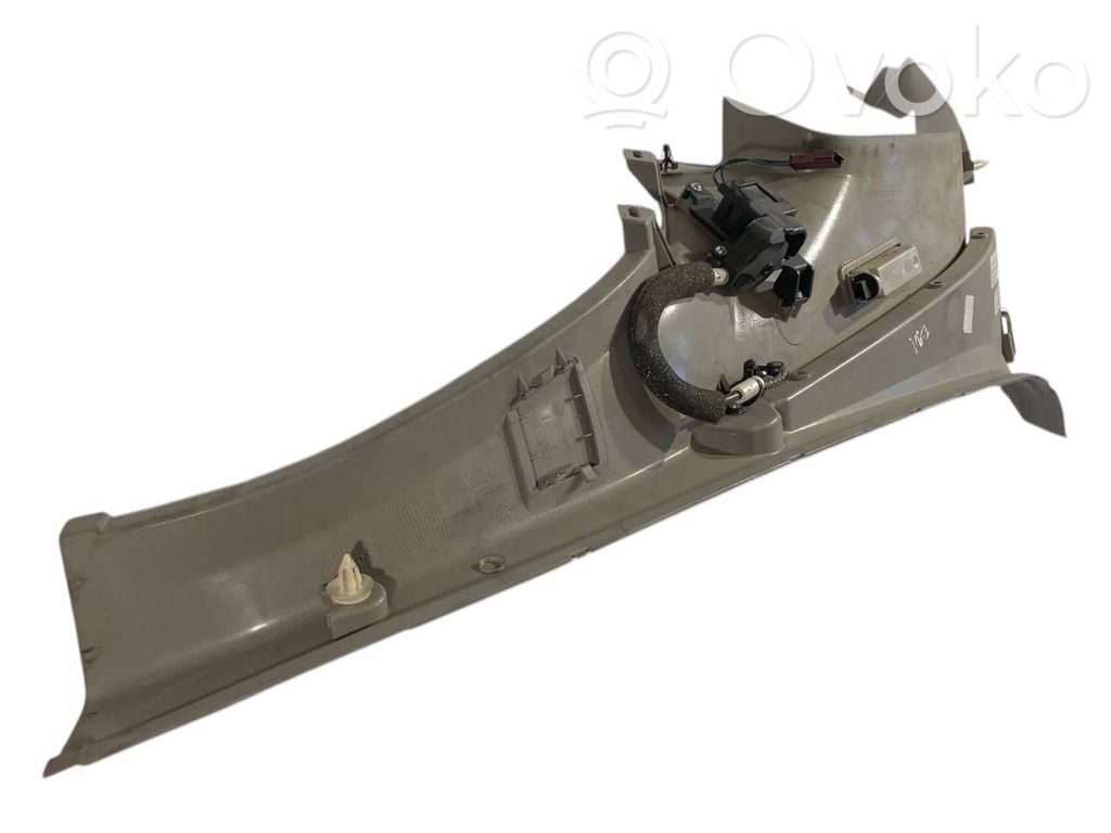 (D) statņa dekoratīvā apdare (augšdaļa)