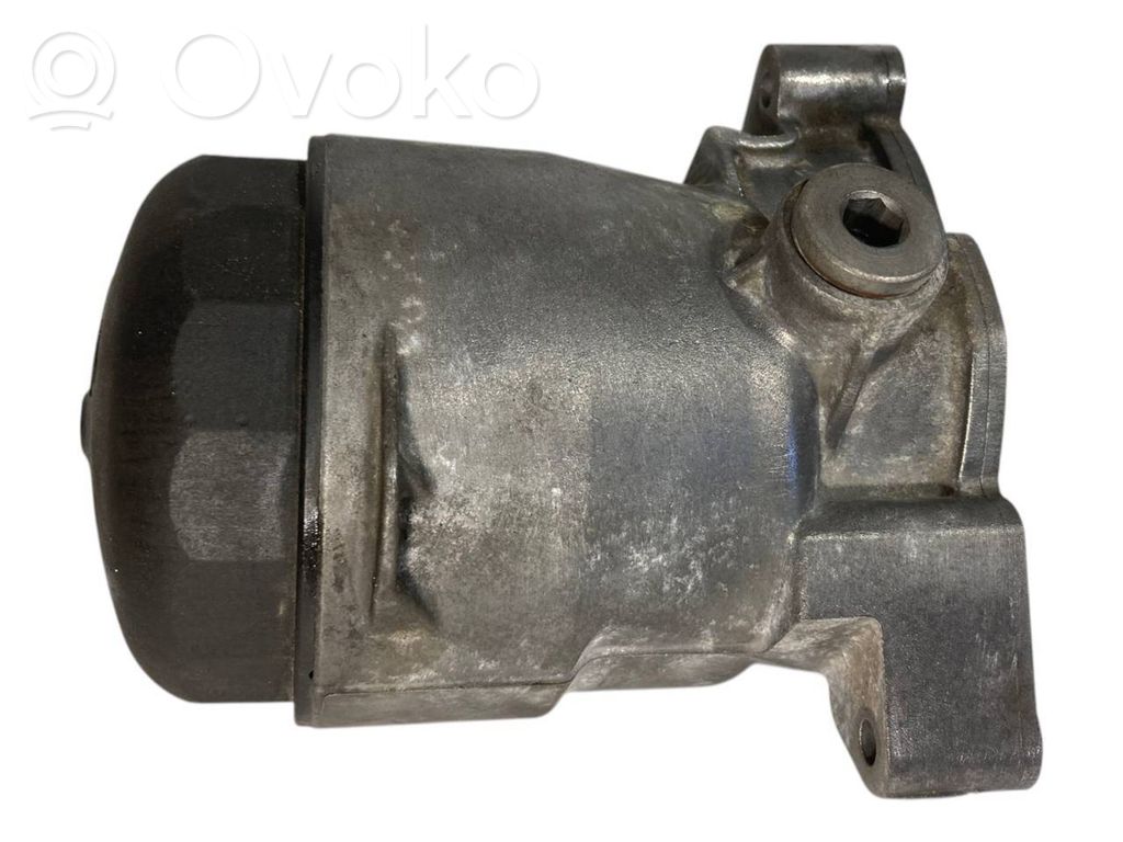 Oil filter holder/cooler
