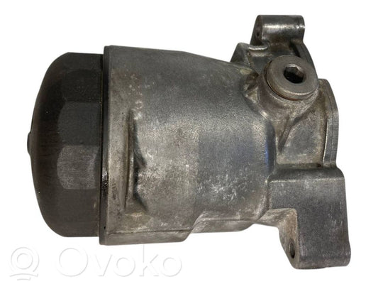Oil filter holder/cooler