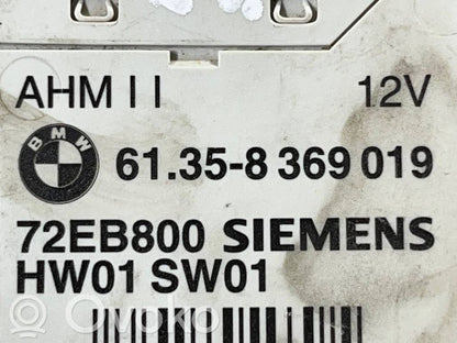 Trailer hitch control unit