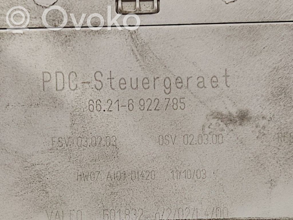 Parking (PDC) control unit