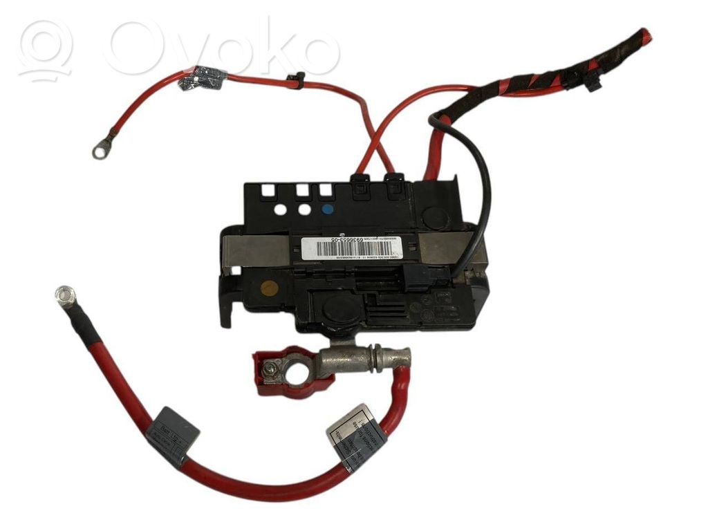 Узел соединения положительного провода