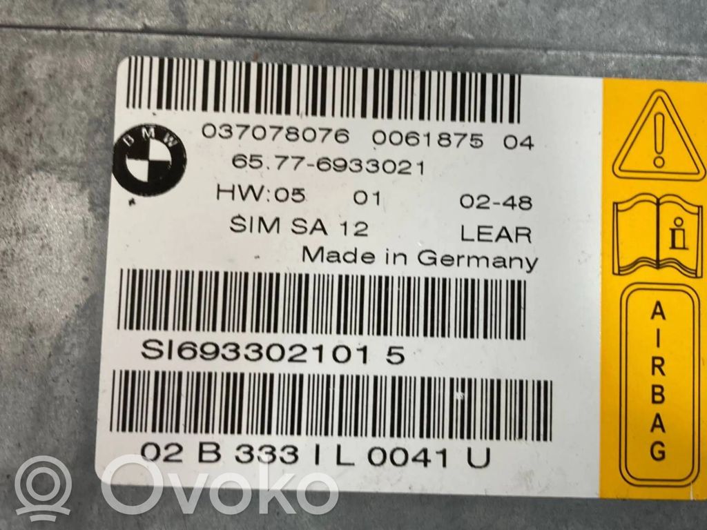 Gaisa spilvenu vadības bloks